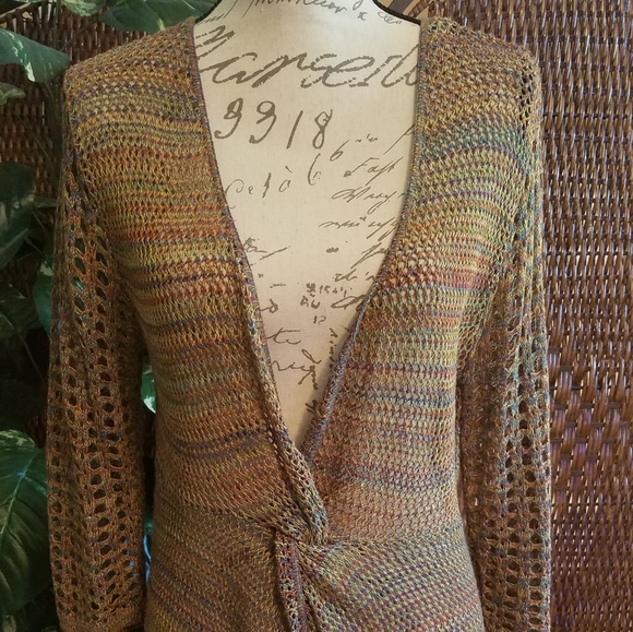 Long sweater-multi color - Picture 1 of 2